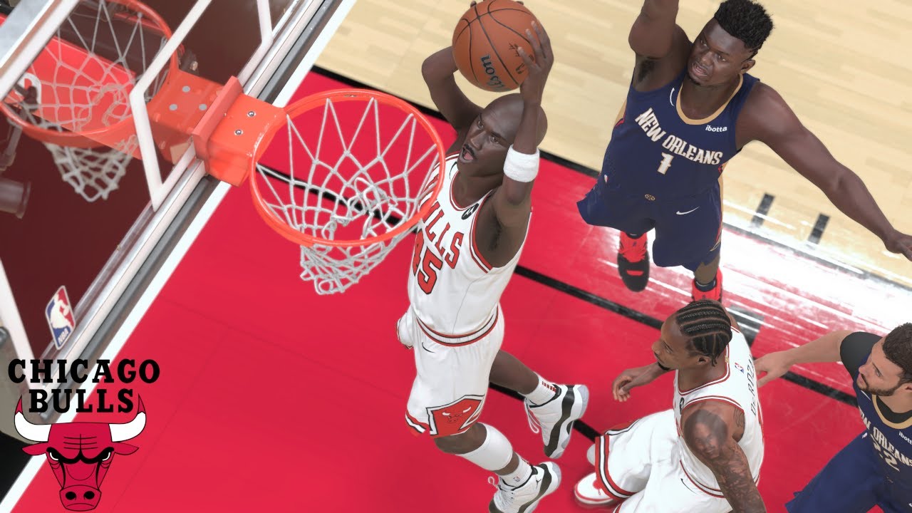 NBA 2K24 MICHAEL JORDAN DEMIGOD BUILD BULLS MY CAREER VS PELICANS EPISODE 1 Xbox Series X GAME PLAY