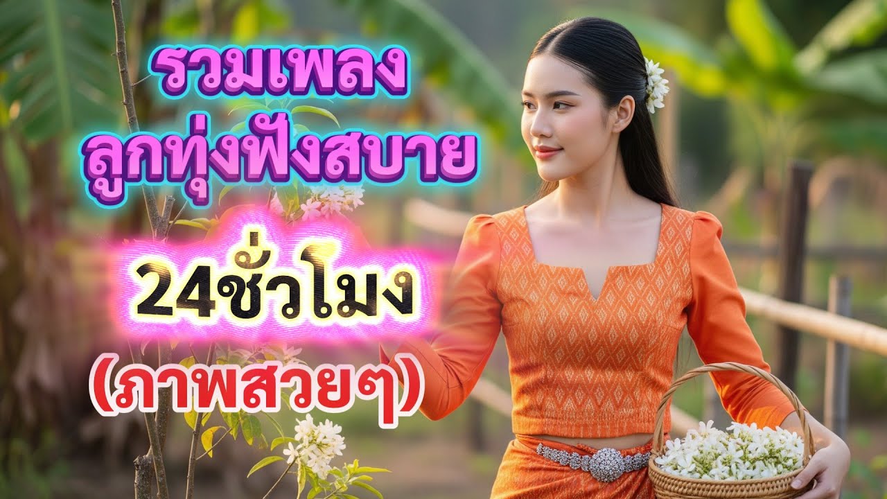 รวมเพลงลูกทุ่งฟังสบาย ฟังยาวๆ 24ชั่วโมงเต็มอิ่ม ชุด130
