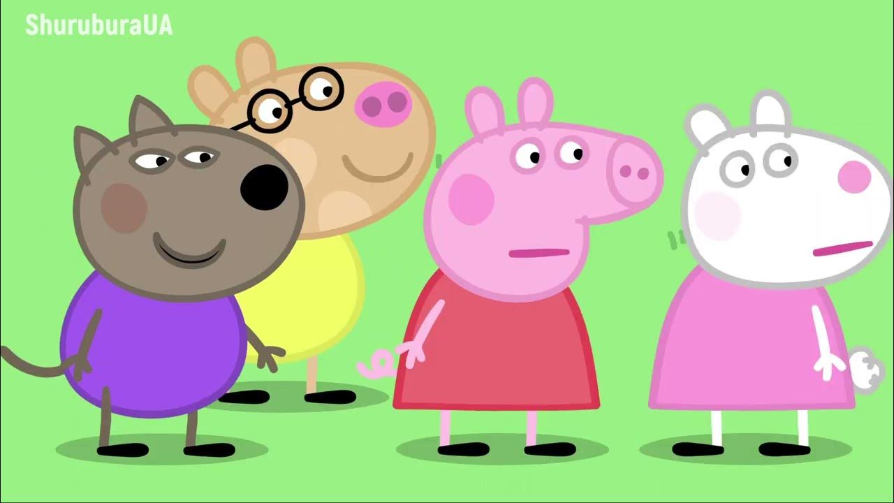 Свинка Пеппа УКРАЇНСЬКОЮ Серія 48/Сезон 2 - Стрибучий м'яч (FullHD1080 ...