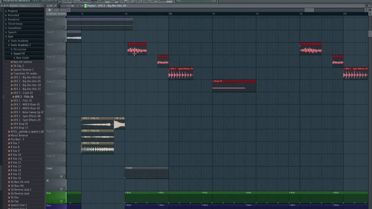 Tutorial 14 Arrange The Drop Section