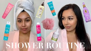 MY SHOWER ROUTINE 2021 | Feminine Hygiene, Shave, Smooth skin, Hair Volume etc..