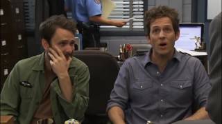 It's Always Sunny in Philadelphia Season Bloopers Shusher Scene