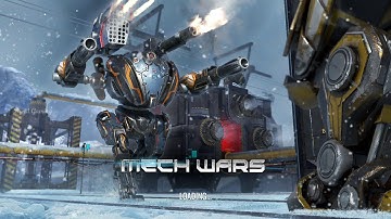 Rusty and Mach Robot in City Map | Mech Wars: Multiplayer Robots Battle | Gameplay Walkthrough.