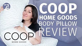 Coop Home Goods Body Pillow Review - Adjustable & Supportive! screenshot 3