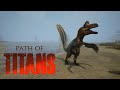 Path of titans fr  decouverte dachillobator  on chasse en meute 