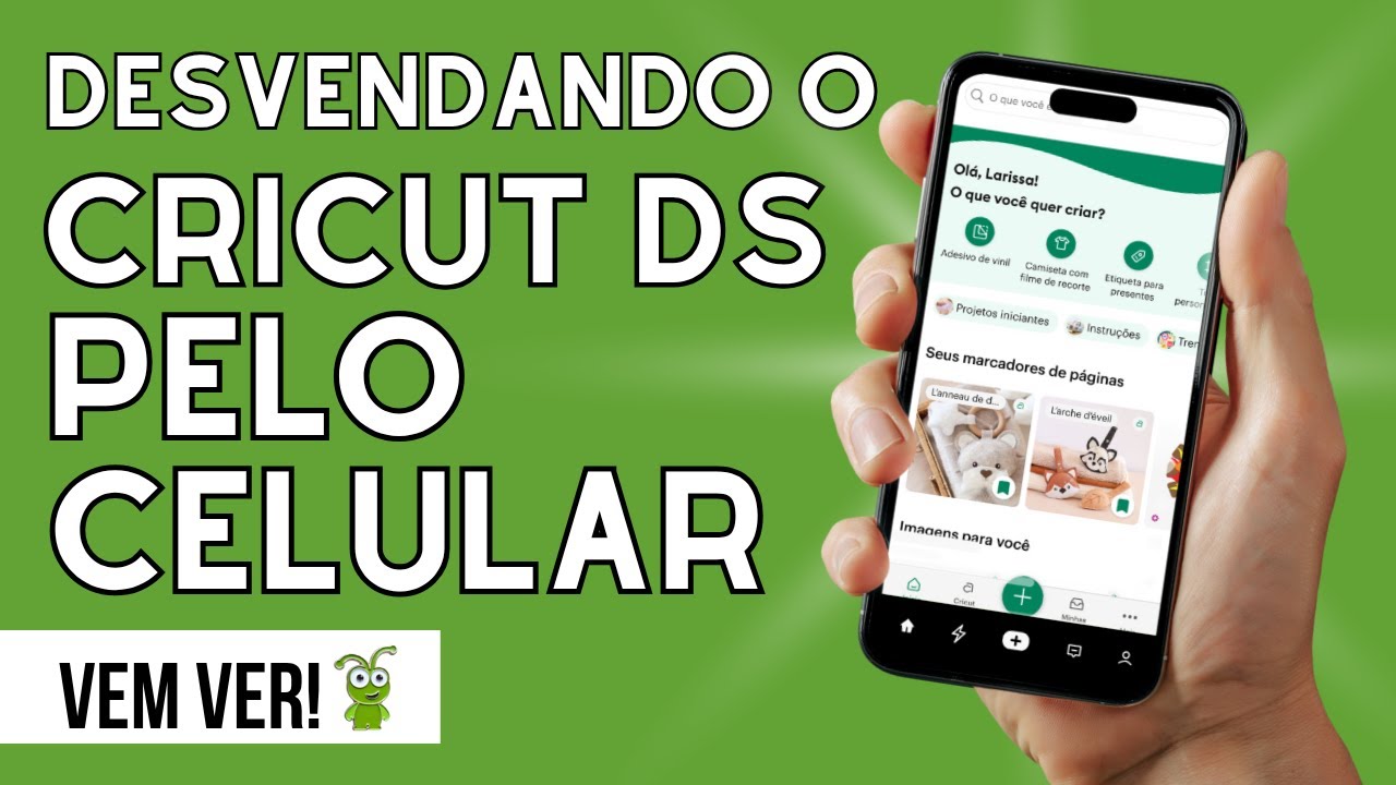 VOCÊ PRECISA VER ISSO: Domine o Cricut Design Space pelo celular! CONFIRA AGORA