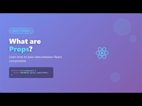 React Props Explained: Beginner's Guide to Passing Data in React 🚀