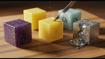 Cutting the Periodic Table – Part 1 | Satisfying ASMR Reactions of Real Elements