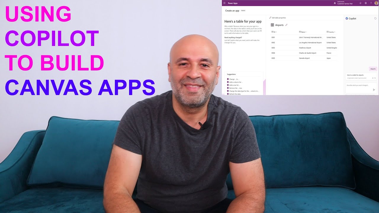 Building Canvas Apps with Copilot | #PowerPlatformTV 068
