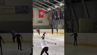 Elena Kostyleva (RUS) - 4S+1Eu+4S (In Practice)