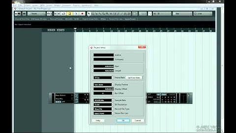 Cubase 6 501: Working with Cubase 6 - Level 1 - 3. New Project
