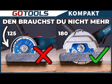 Bosch Winkelschleifer BITURBO GWS 18V-180 PC ohne Akku und Ladegerät im  Karton