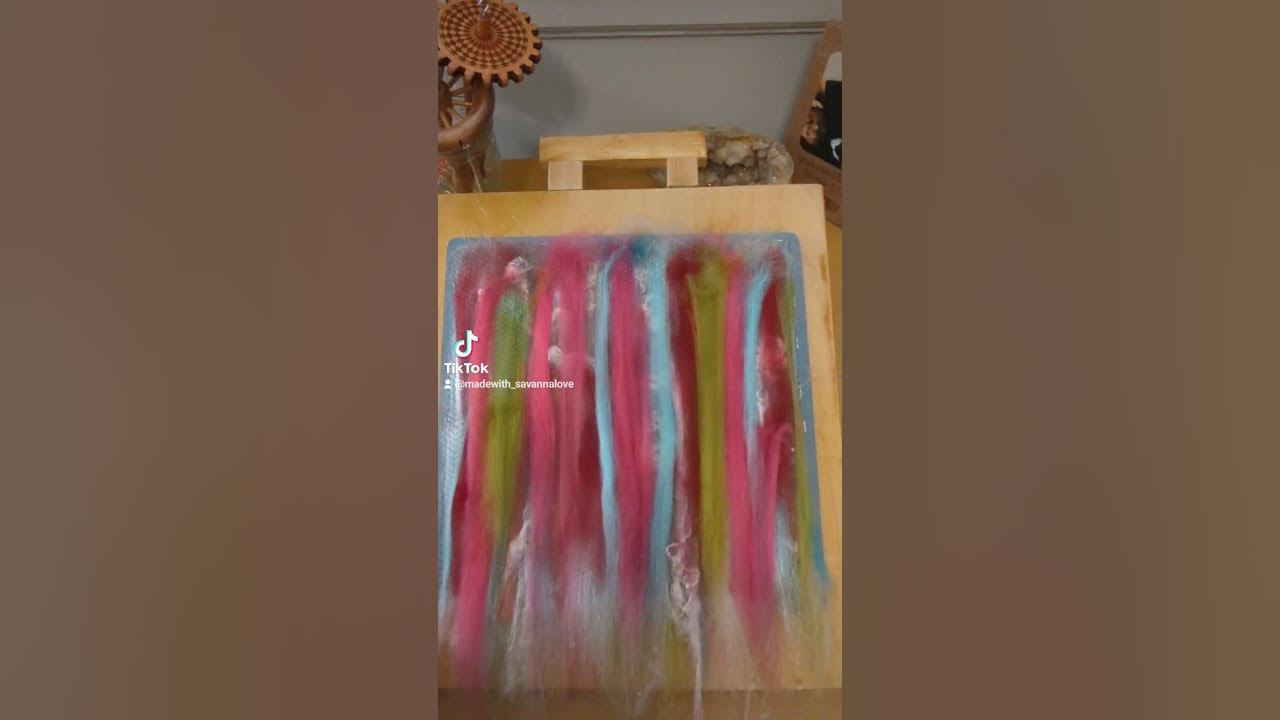 Painting with Yarn 🧶 The Yarn Art Guy 🧶 Fiber Artist