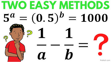 Mathematical Olympiad | Learn to find the value of (1/a)-(1/b) | Math Olympiad Training