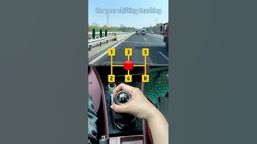 How to shift a car into gear？#driving #skills #tips #knowledge #fpy