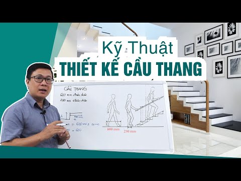 Video: Cầu Thang Bu Lông: Tính Toán Bước, Lựa Chọn Thiết Kế