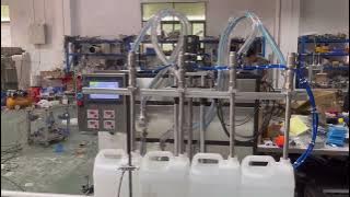 Sinpart GZL-60 automatic juice filling line oil filler bottle liquid packing machine
