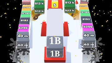 ⛹️ Jelly Run 2048 Game videos Gameplay Walkthrough Mobile Android, iOS All New Update level part 4