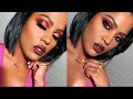 DARK BURGUNDY FALL MAKEUP TUTORIAL | MAKEUPSHAYLA