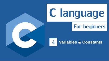 C Programming Tutorial for Beginners #4 - Variables & Constants