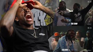 TSU SURF VS CALICOE TURNT Into A CHAIN PUNCH MASSACRE😱😳 URLTV/DRAKE #TilDeath 🔥 BATTLE - REACTIONS