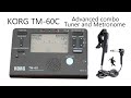 KORG TM60C Tuner and Metronome combo tutorial