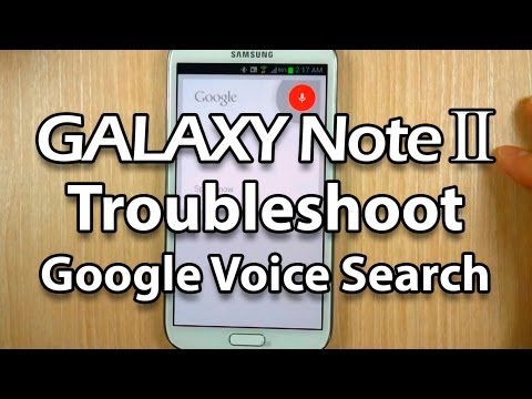 Samsung Galaxy Note 2 (Troubleshooting: Google Voice Search Doesn&rsquo;t Talk Back)