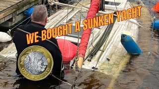 Salvaged Yacht Rescued from Marina Depths That we Bought For £1