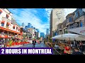 Walking in Downtown MONTREAL QC Canada | 2-Hour Virtual Walk Tour 2020