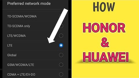 How to enable 4G only or LTE only for Honor & huawei devices🔥 | honor phones me LTE kese enable kare