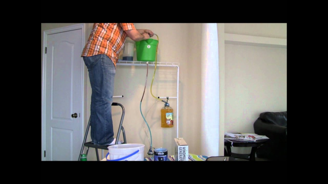 Heron's magic fountain Daughter's Science Fair Project YouTube