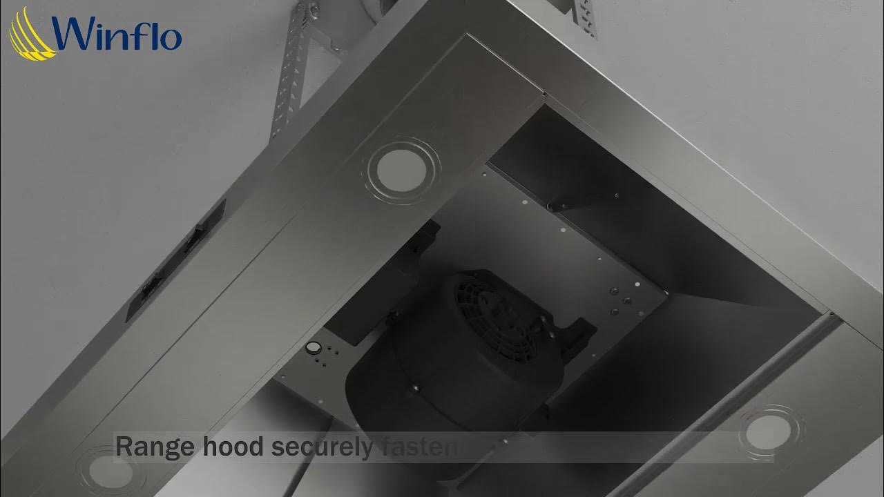 Winflo Island Range Hood 003C Series YouTube