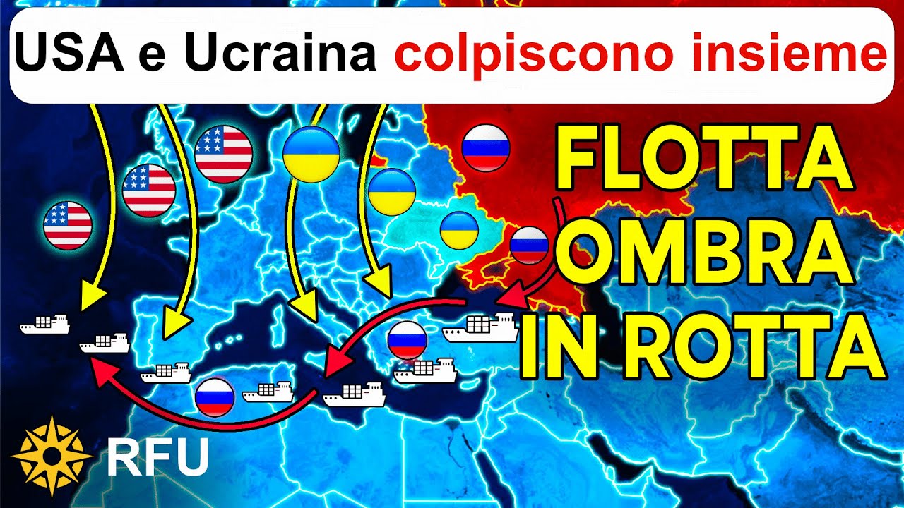 Dal Mar Nero all'Atlantico, le Petroliere Russe Spariscono Una a Una
