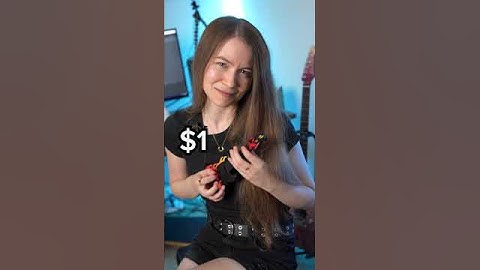 $1 vs $1,000 guitar 🎸