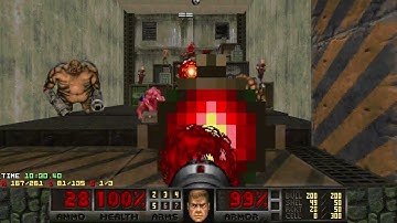 Doom 2 - Coniferous: UV-Max Blind (WAD Author: ArchRevival)