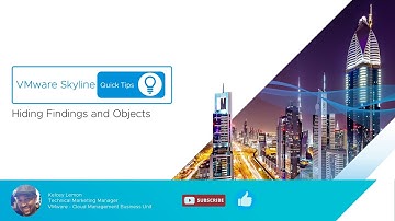 VMware Skyline Quick Tips: Hiding Findings and Objects
