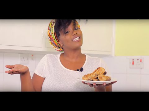 Crispy (Baked!) Coconut Chicken Drumsticks! | Maureen Kunga | Have Your Cake And Eat It!!