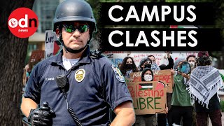 Pro-Palestine Students Clash With Police at Elite US Universities by On Demand News 3,836 views 3 days ago 2 minutes, 57 seconds