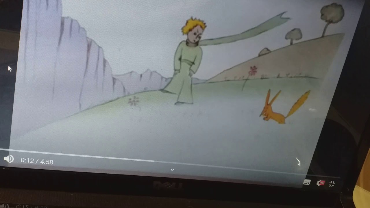 Rencontre du Petit Prince et du renard. - YouTube