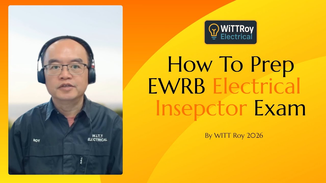 How to prep EWRB Electrical Inspector Exam - YouTube