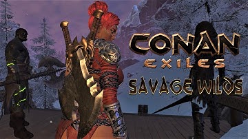 Crafting Silver Blades Of Chaos (Short Stream) - Conan Exiles (Savage Wilds Map Mod) PC Gameplay