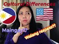 THE CULTURAL DIFFERENCES BETWEEN AMERICANS AND FILIPINOS/ Kultura ng mga 'kano at 'pinoy