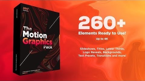 Motion Graphics Pack(Videohive Effects & Templates)