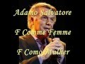 Adamo Salvatore   F Comme Femme   Tradução - Legenda Em Português Br