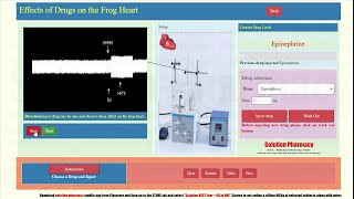To Study Effect of Drug on Frog Heart With the Help of Ex-Pharm Software | Expharm Software screenshot 2