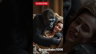 #gorilla #zoo #wildlife #disney #animals #workout #massage #monkey