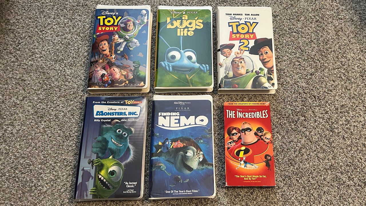 ザ・キャット VHS 字幕版 My Disney/Pixar VHS Collection: 2025 Edition - YouTube