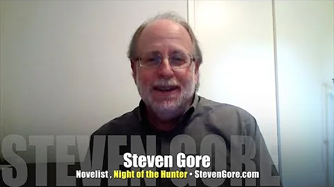 Crime novelist Steven Gore lights up Night is the ...
