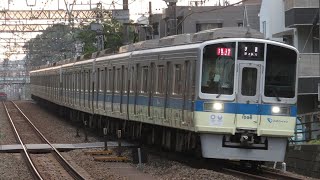 小田急電鉄1000形 1096F 代々木上原駅入線～発車【東京2020ラッピング】