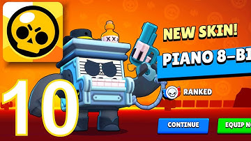 Brawl Stars - Gameplay Walkthrough Part 9 Piano 8-Bit (IOS ANDROID)